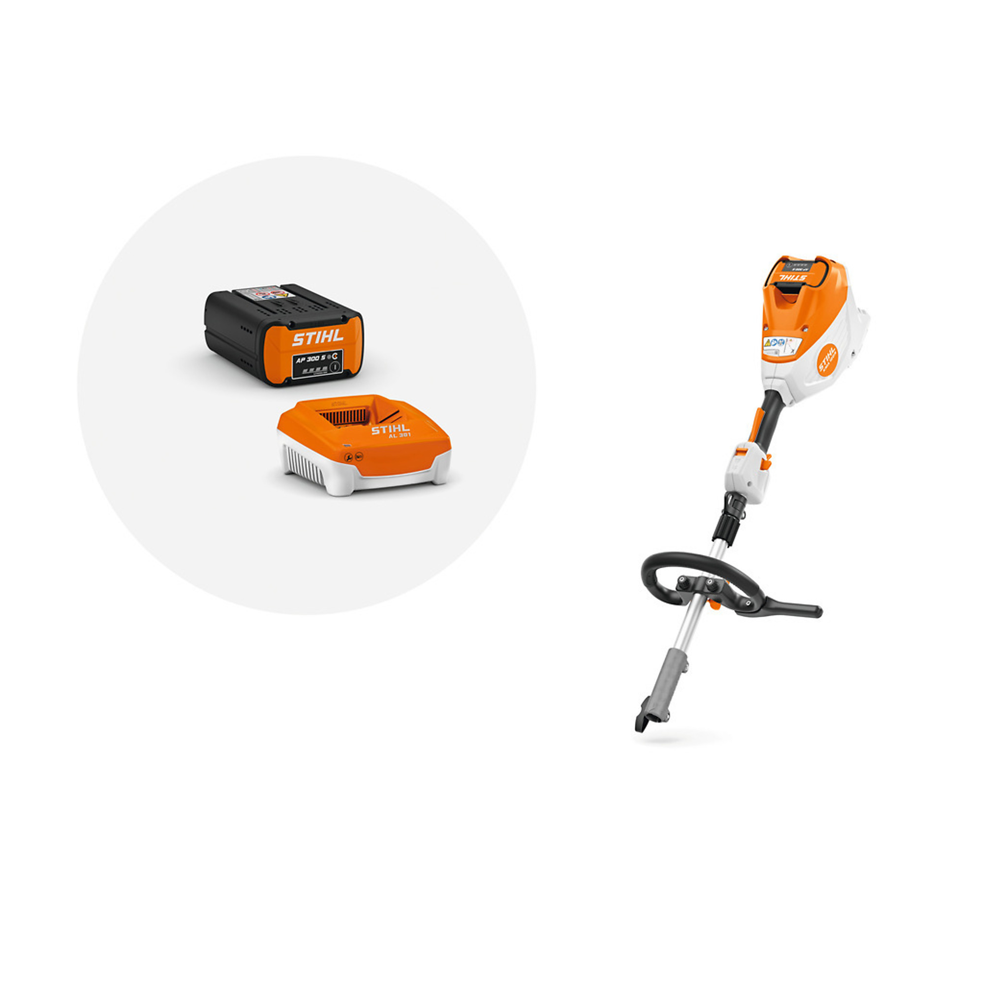 Stihl, Multi-Task Tool, Model# KMA 120 R Set